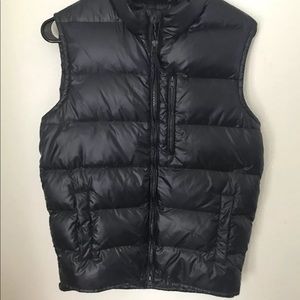 Grey Duck Down/Waterfront Feathers Puffer Vest